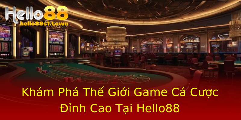 Khám Phá Thế Giới Game Cá Cược Đỉnh Cao Tại Hello88